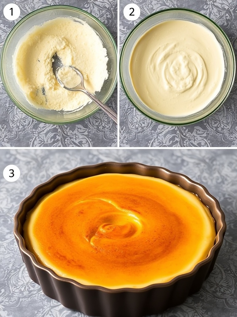 soufflé au fromage preparation