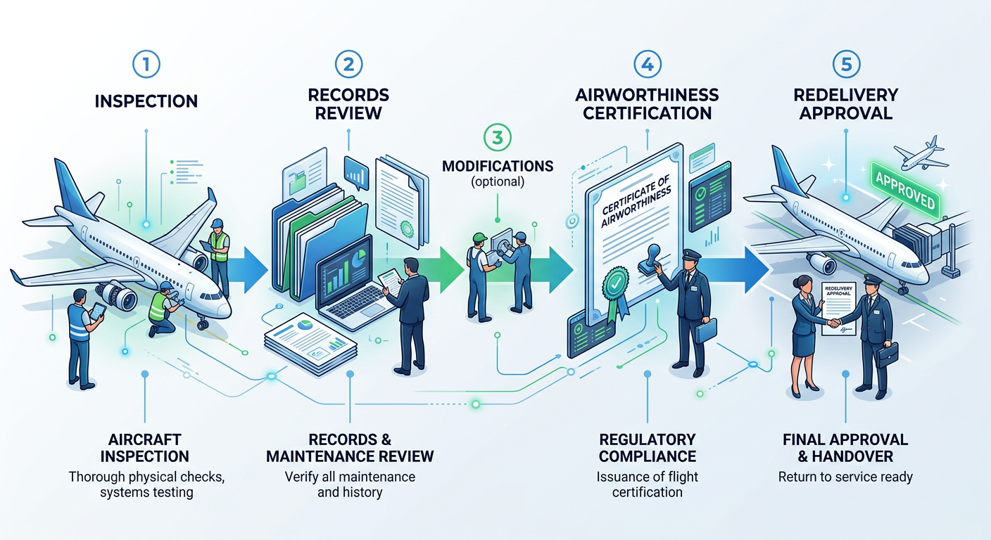 Aircraft Lease Return Checklist: Cut Risk Before Redelivery – FAA DAR ...