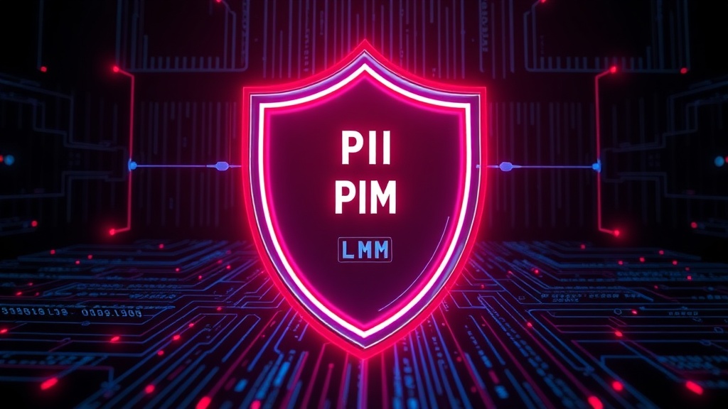 Diagram illustrating secure LLM data flow with PII rehydration.
