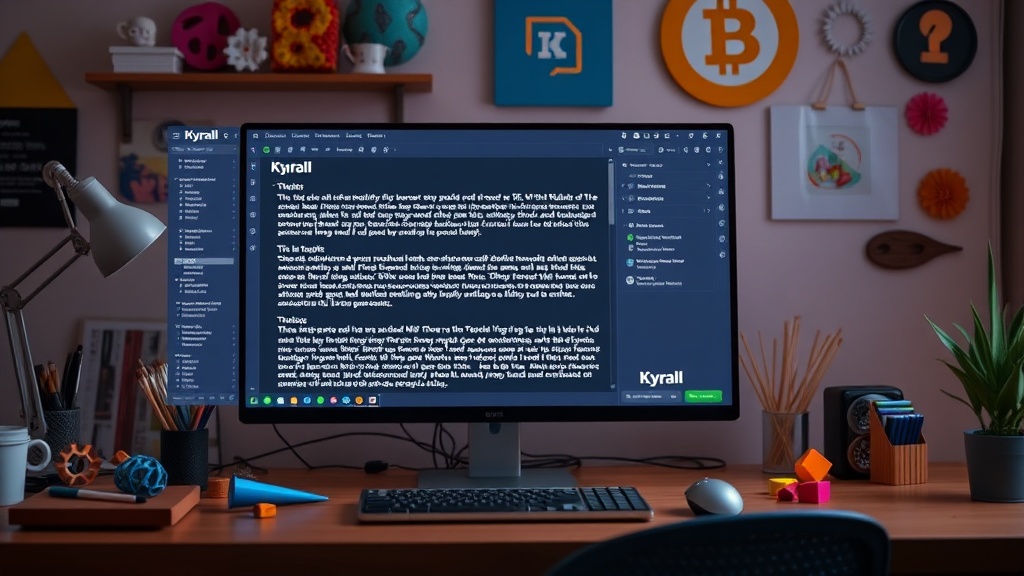 User interface demonstrating Kyrall's text-to-3D model generation process