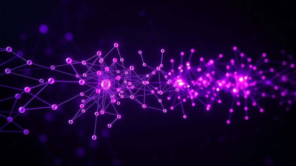 Diagram illustrating a neural network predicting semiconductor material properties from structural data