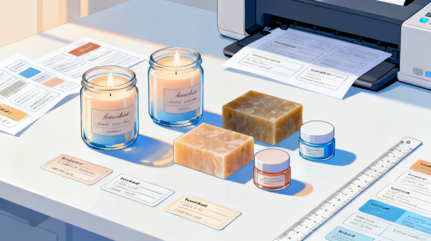 How to Print Compliant Product Labels for Candles and Cosmetics