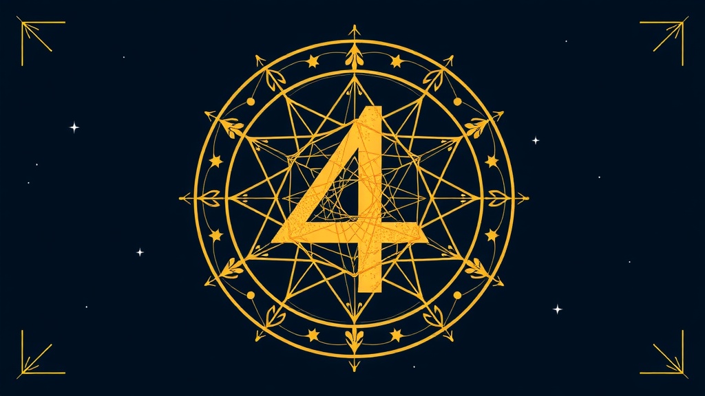 Número 4 Numerologia: Estabilidade, Base e Estrutura