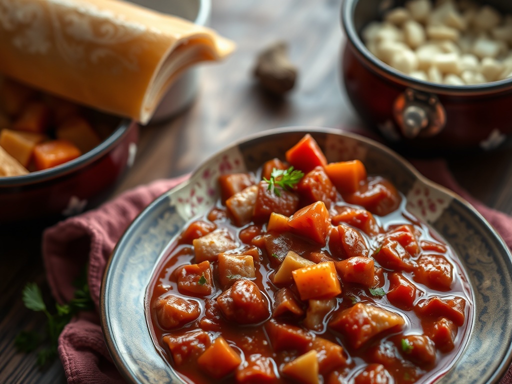 Hungarian Goulash Warming Stew