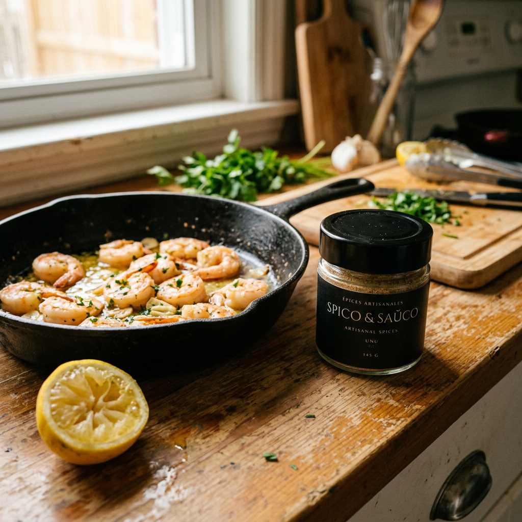 UNU Garlic Butter Shrimp: The 8-Minute Skillet Dinner