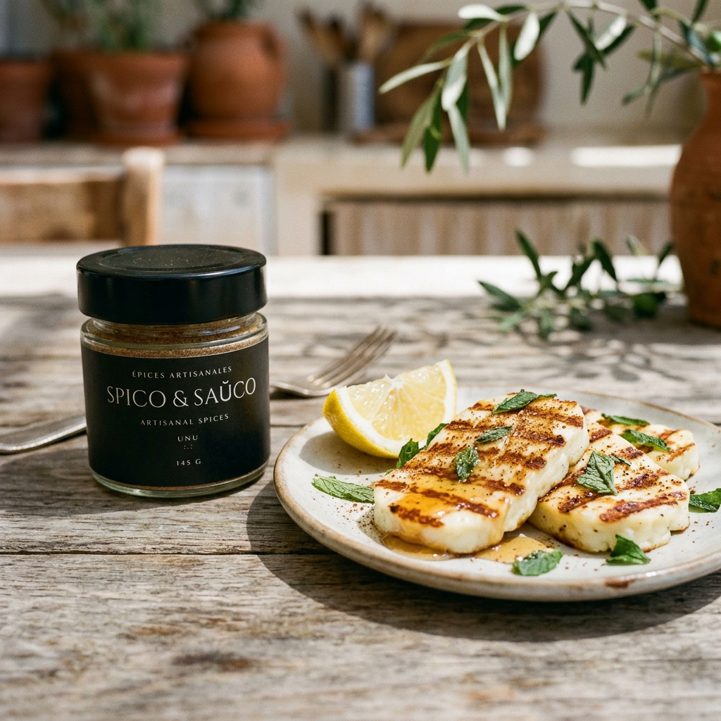 UNU Grilled Halloumi with Honey: The 5-Minute Showstopper