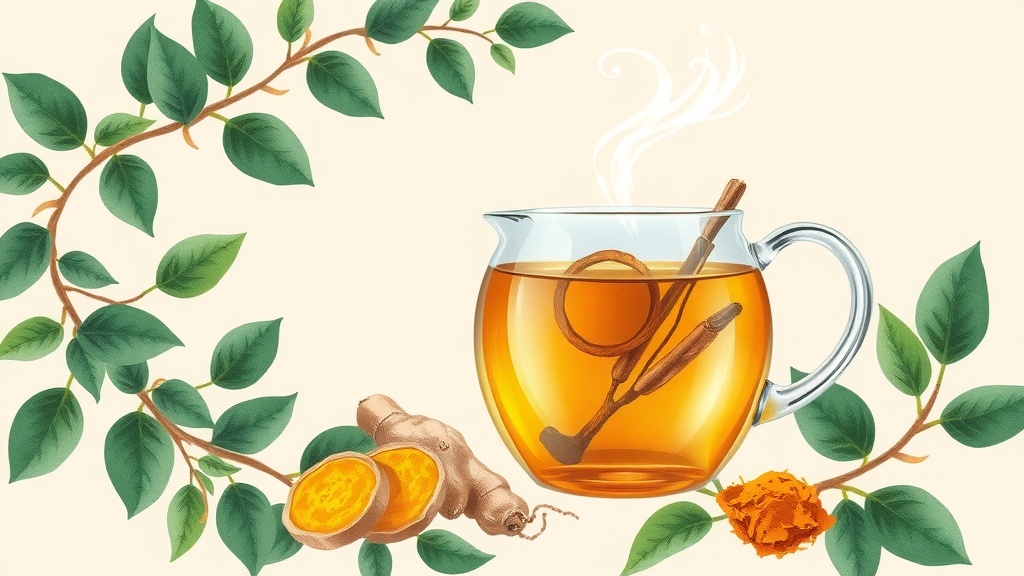 Infusão de Gengibre e Cúrcuma: Receita Anti-inflamatória