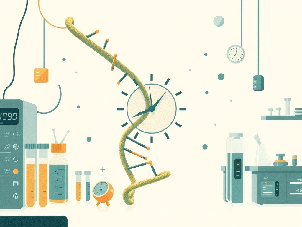 Image for Epigenetic Clocks Move From Research Labs Toward Affordable Clinical Use