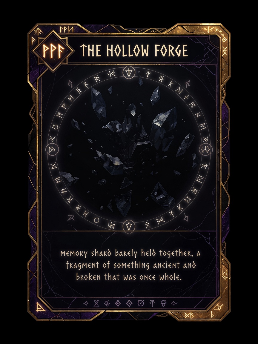 Card Template Mockup - After (Hollow Forge)