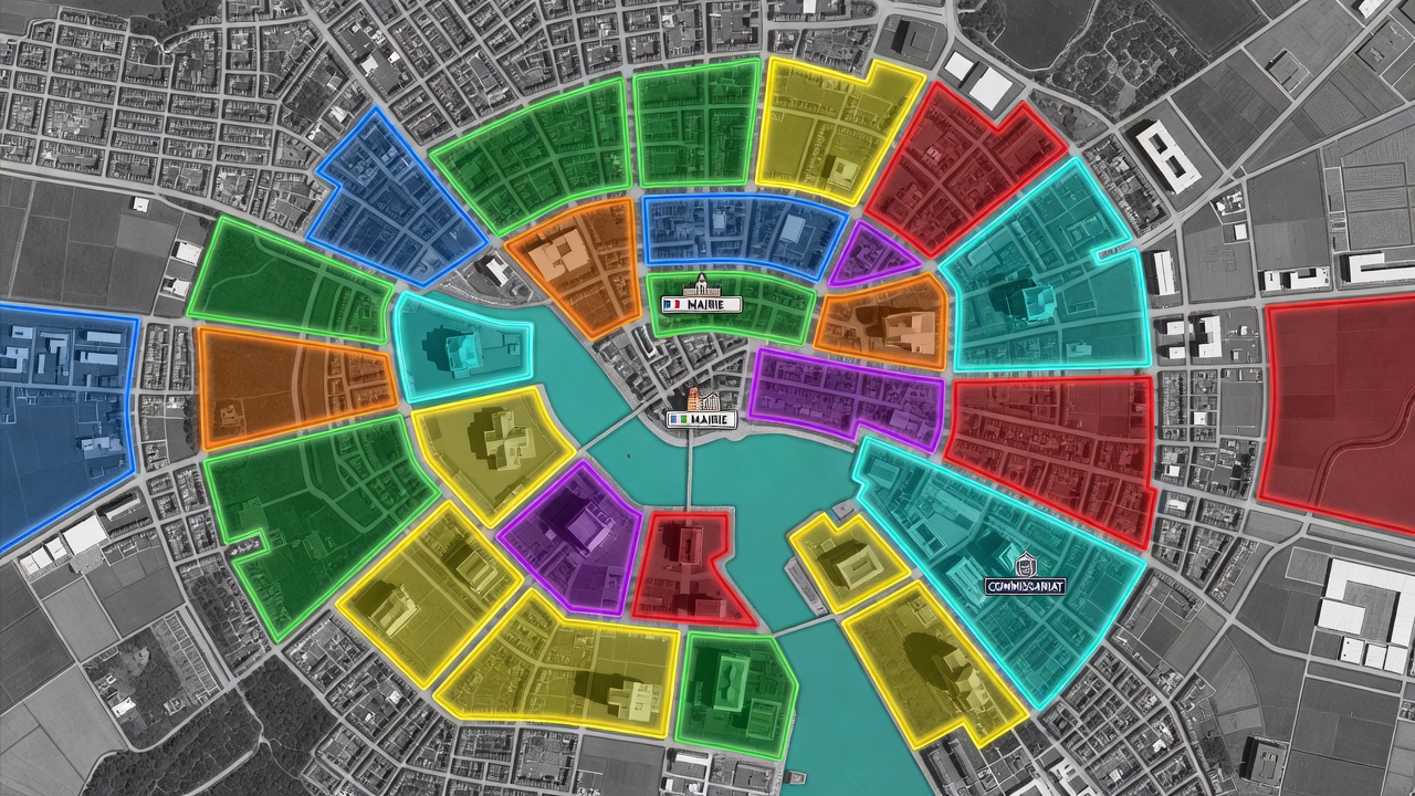 Carte Strategique 2 Joueurs - 20 Zones