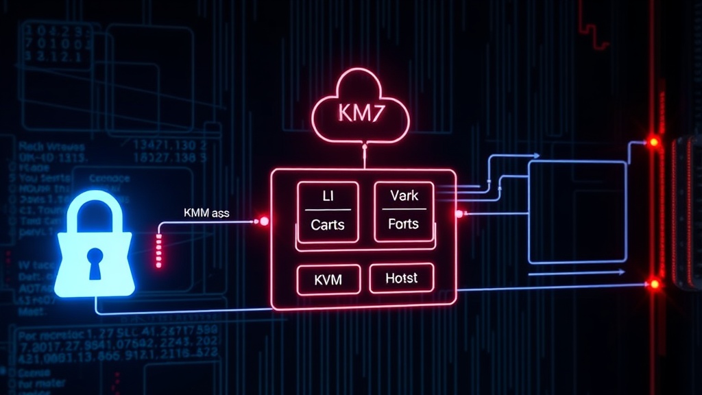 Diagram illustrating KVM architecture and the guest-to-host escape path.