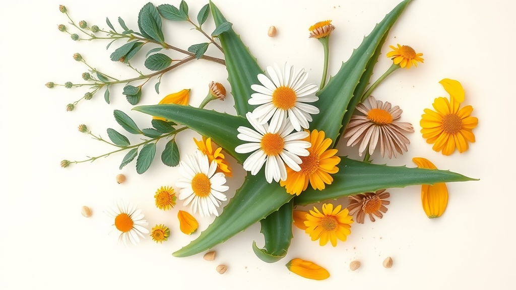 Plantas Medicinais para Pele Sensível e Irritada
