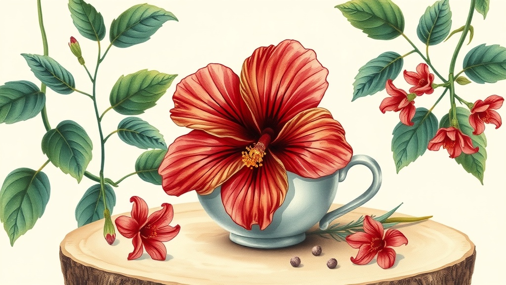 Chá de Hibisco Caseiro: Receita Fácil para Emagrecer