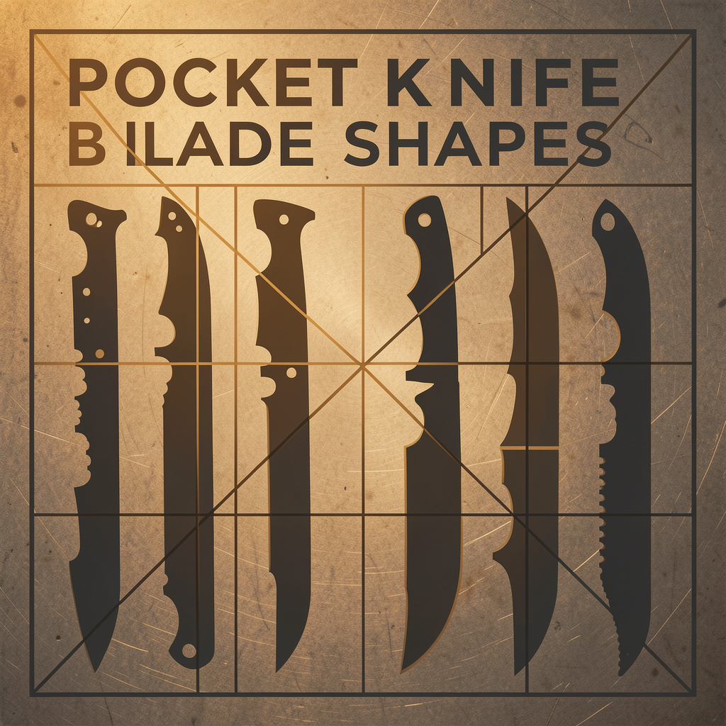 Pocket Knife Blade Shapes: A Complete Guide to Clip Point, Drop Point, and Tanto