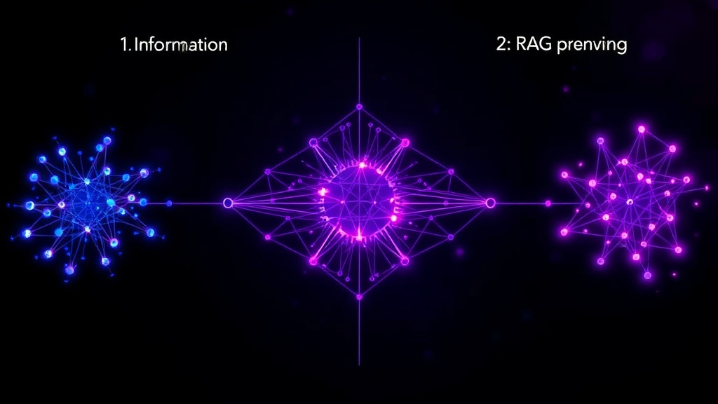 Diagram illustrating the flow of information in a RAG system with and without context pruning.