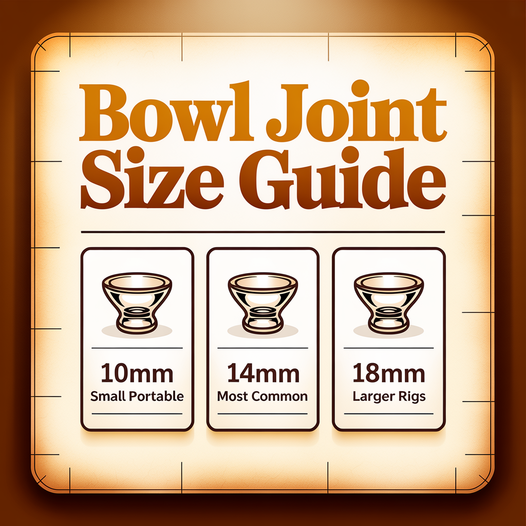 Bong Bowl Joint Size Comparison
