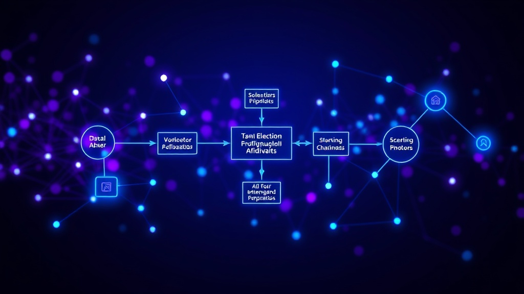 Diagram illustrating the data ingestion pipeline for scanned, multilingual election affidavits.