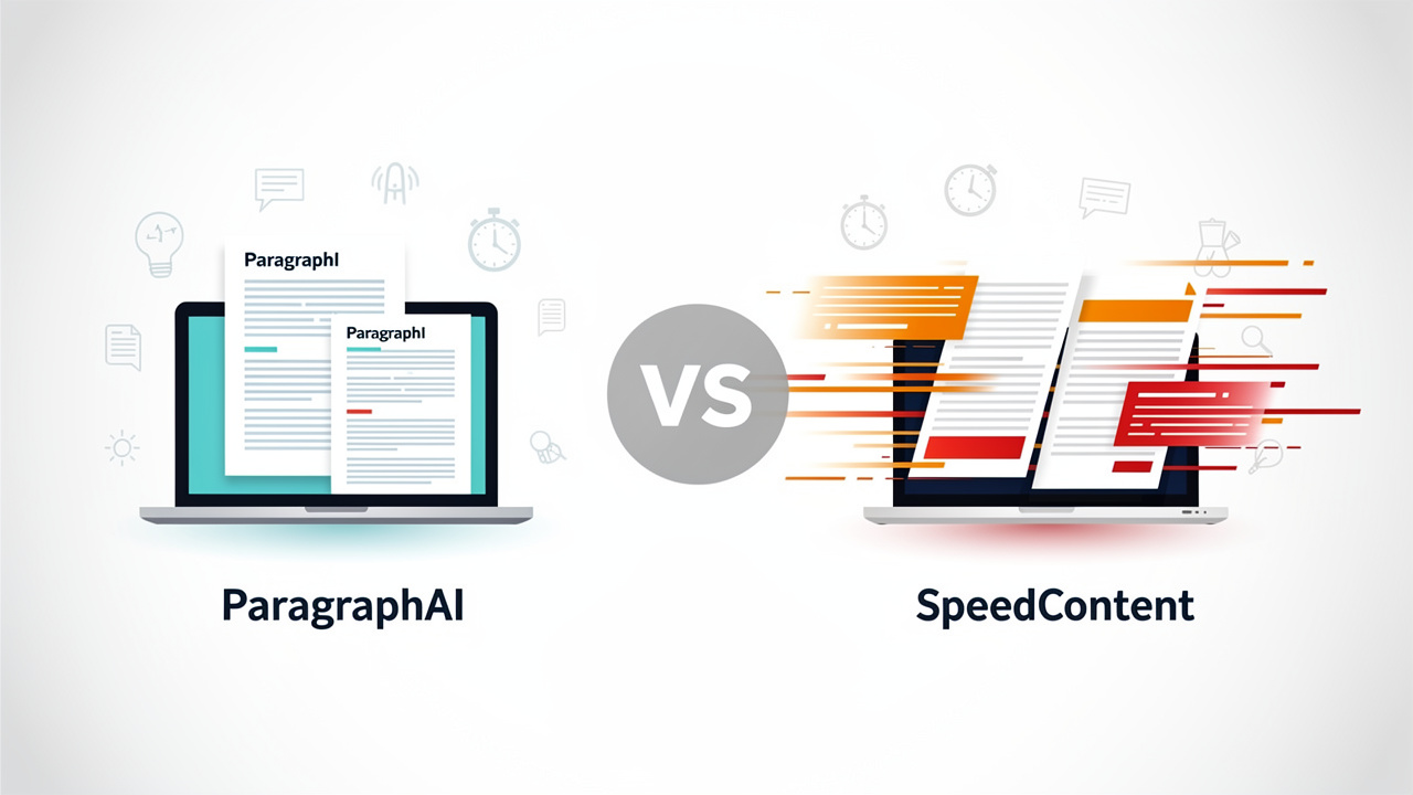 ParagraphAI vs speedcontent: Which AI Writing Assistant Wins in 2024?