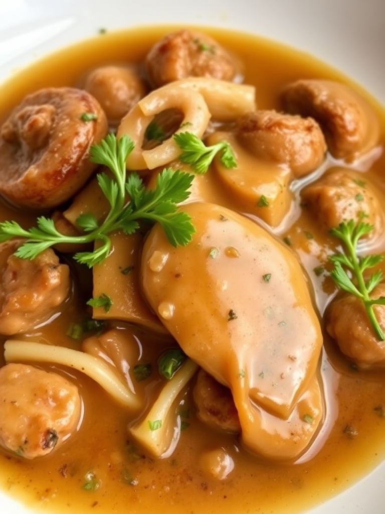 sauce champignon