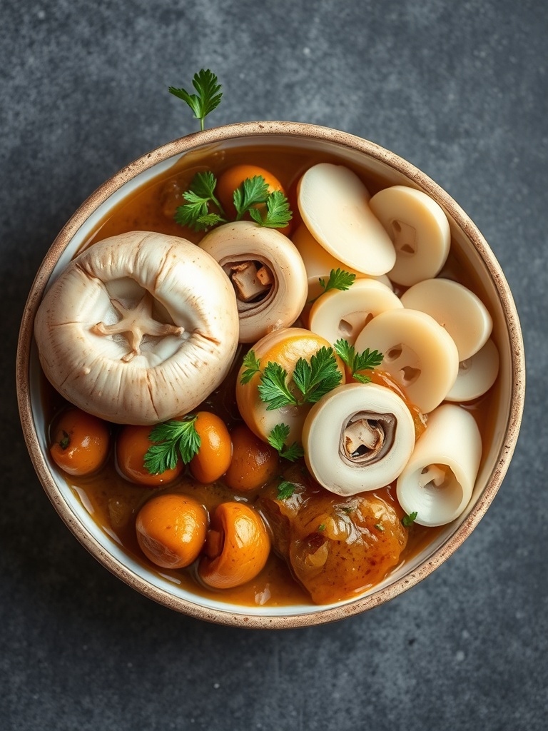 sauce champignon ingredients