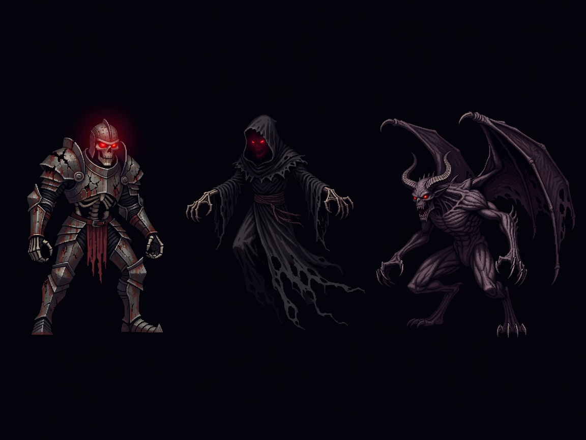Gothic Enemies Set