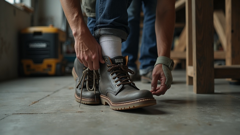 Calcetines para diabéticos hombre en el trabajo