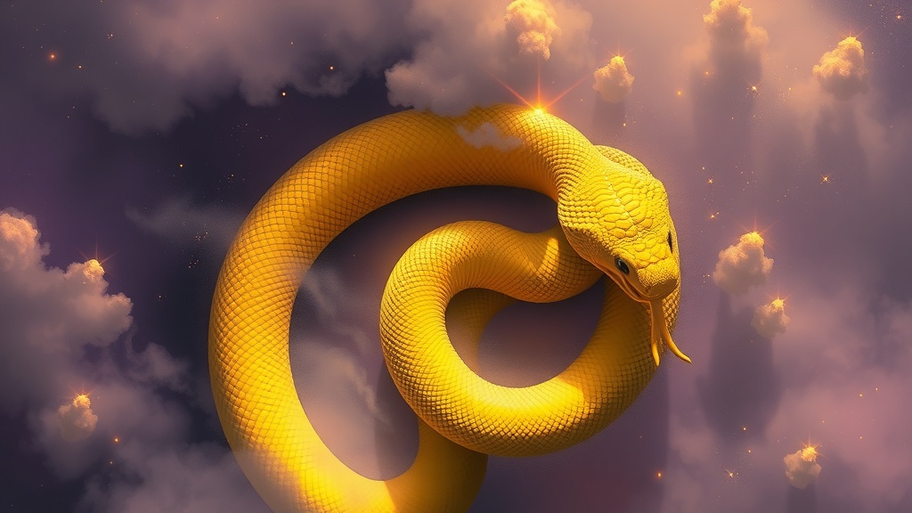 Sonhar com Cobra Amarela: Avisos e Transformação