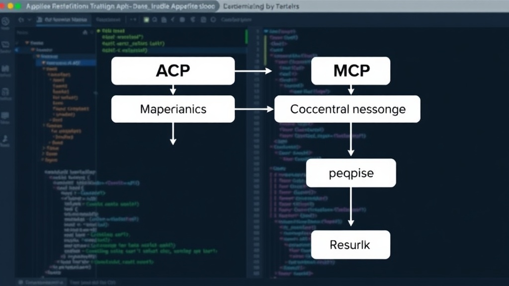Diagram contrasting traditional API request-response with MCP's contextual message flow