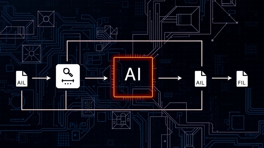 Diagram showing the flow of the AI feedback loop with file timestamp verification