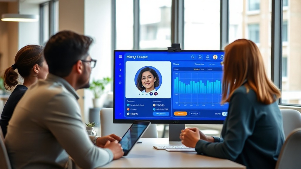 Mira dashboard displaying real-time emotional analysis of an interview participant.