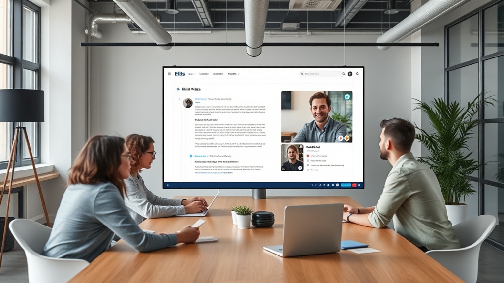 User interface showcasing Ellis transcribing an in-person meeting in real-time