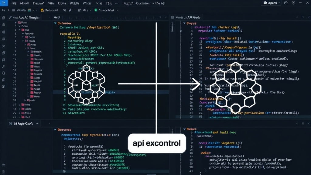 Diagram illustrating the difference between API-based AI control and shell-based AI execution.