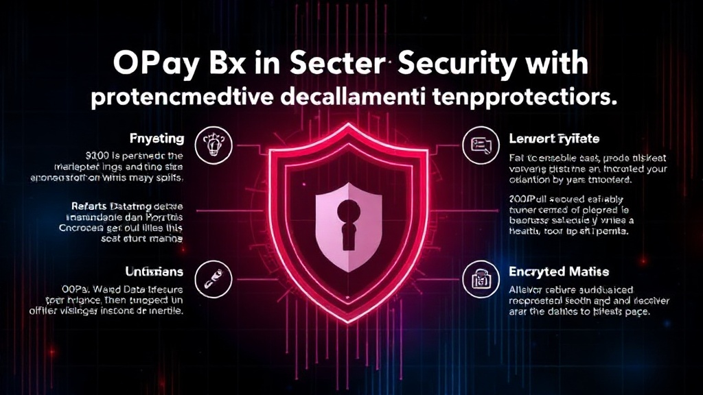 Infographic detailing the six new security features implemented by OPay for enhanced user protection.