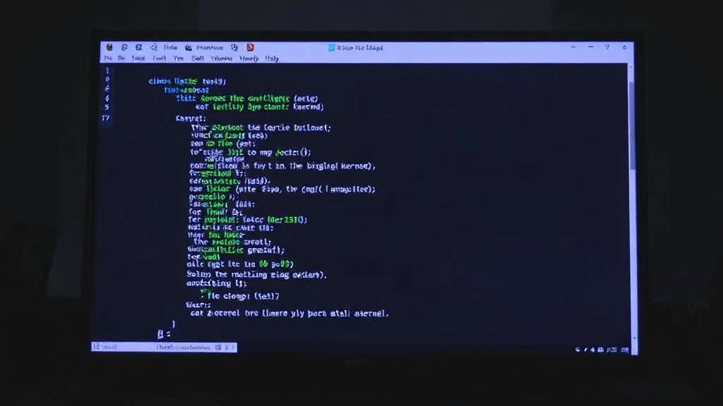Screenshot of Linux kernel booting on Atari Jaguar console