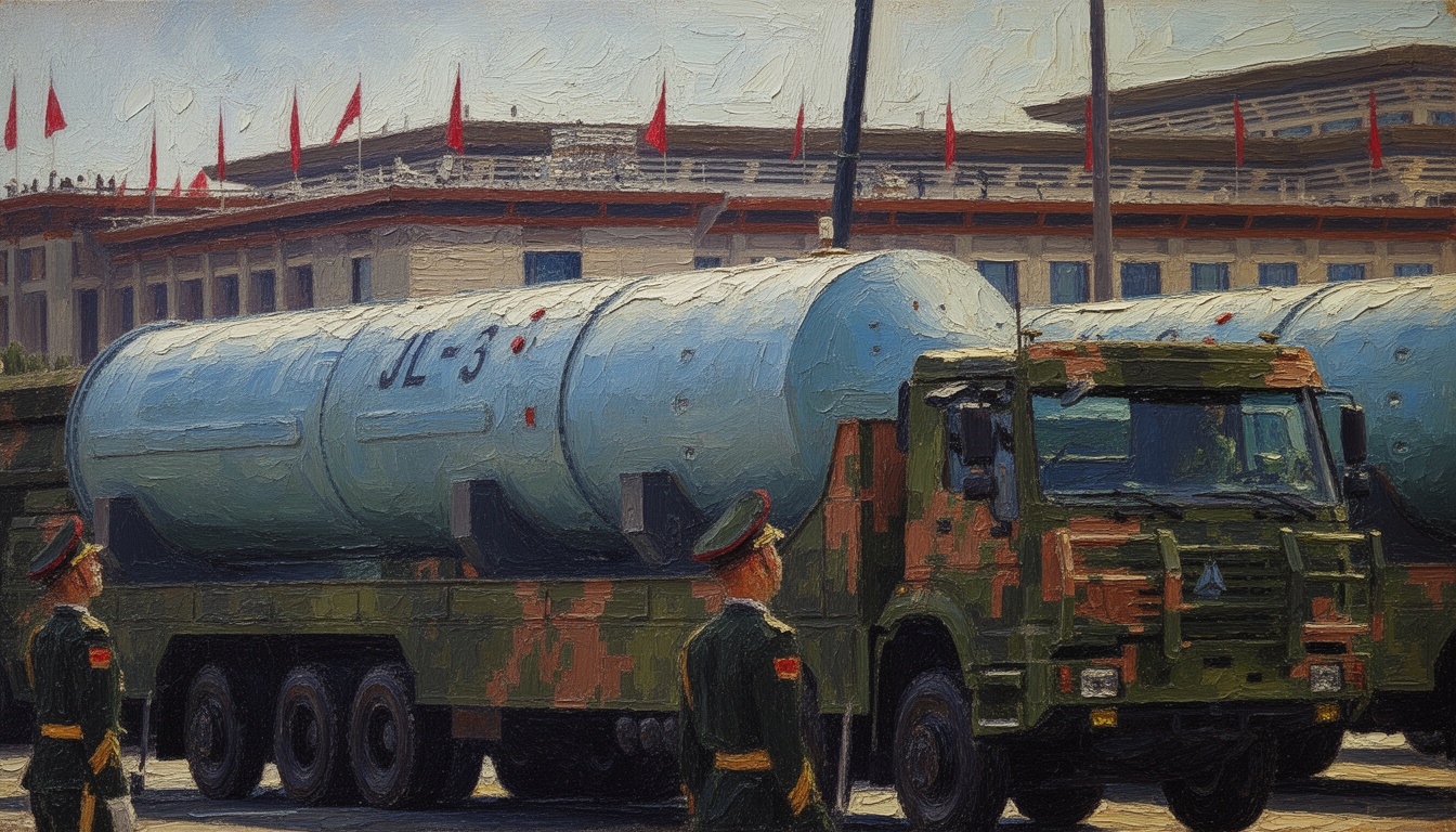 China Launches Strategic Missile from Submarine Before NATO Summit