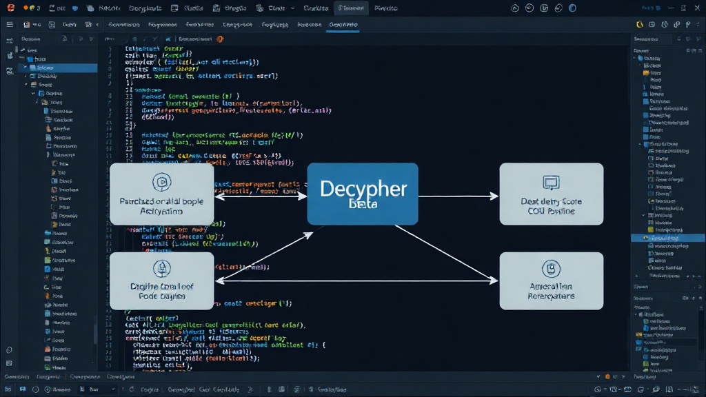 Decypher architecture diagram illustrating deep semantic code understanding