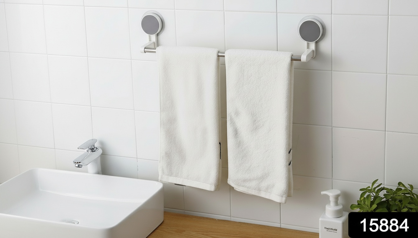 TidyHold™ Self-Adhesive Towel Rod