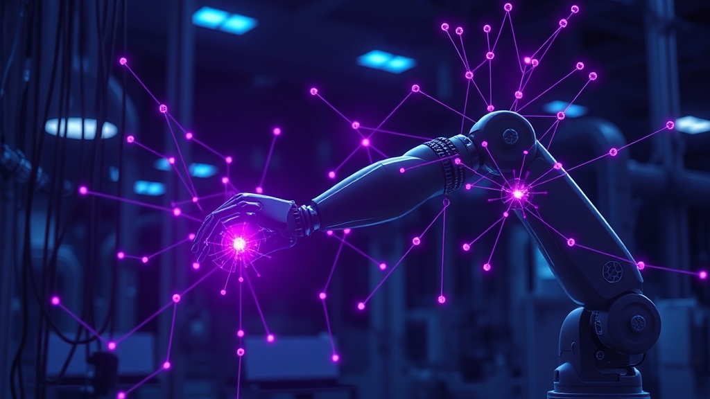 A robotic arm in a factory seamlessly switching between different assembly tasks.