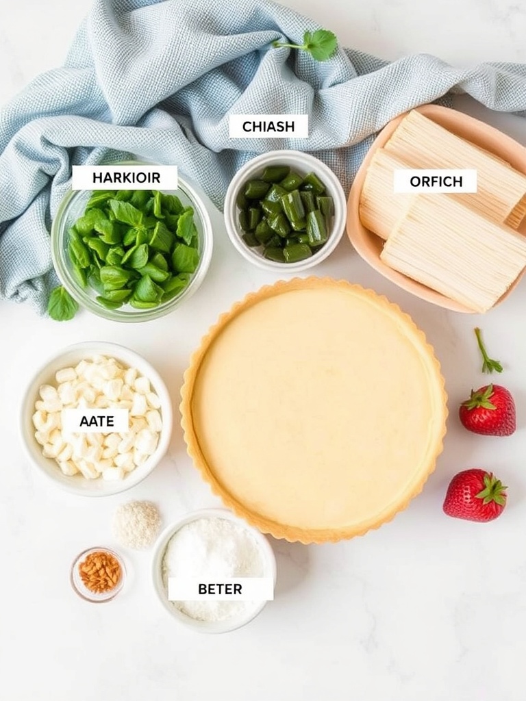tarte aux thon ingredients