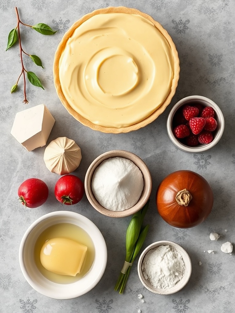 tarte aux thon ingredients