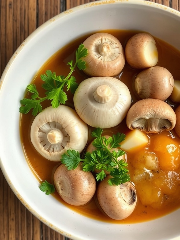 sauce champignon ingredients
