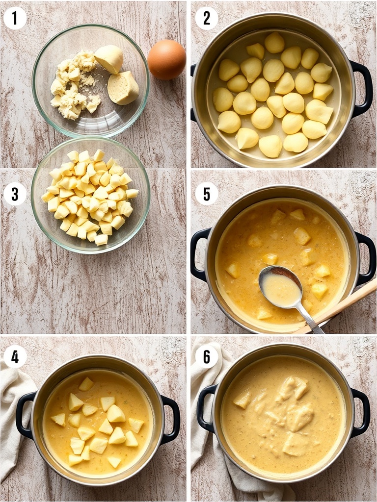 soupe au choux preparation