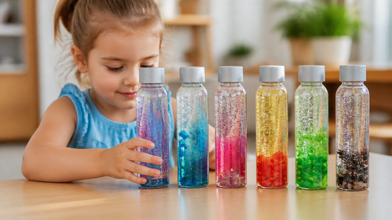 How to Make a DIY Calming Bottle: Step-by-Step Sensory Success 2 calming bottles for kids diy