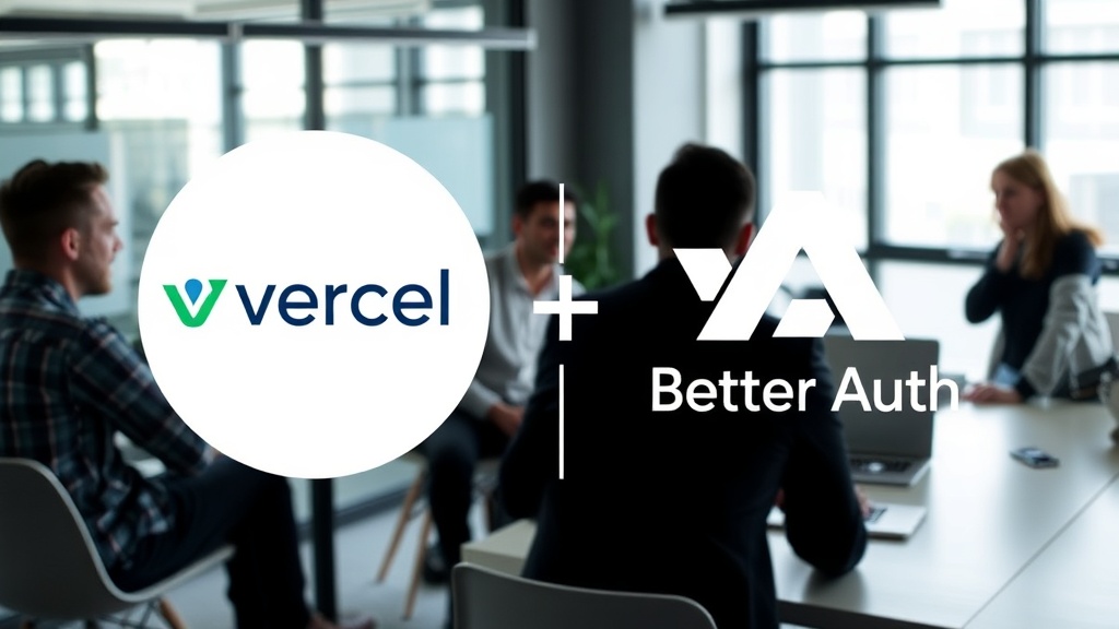 Vercel logo alongside Better Auth logo, signifying the acquisition.