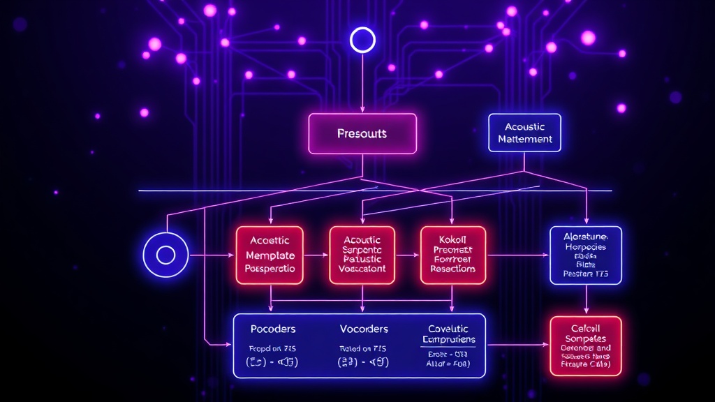 Kokoro project architecture diagram showing modular components for acoustic models and vocoders