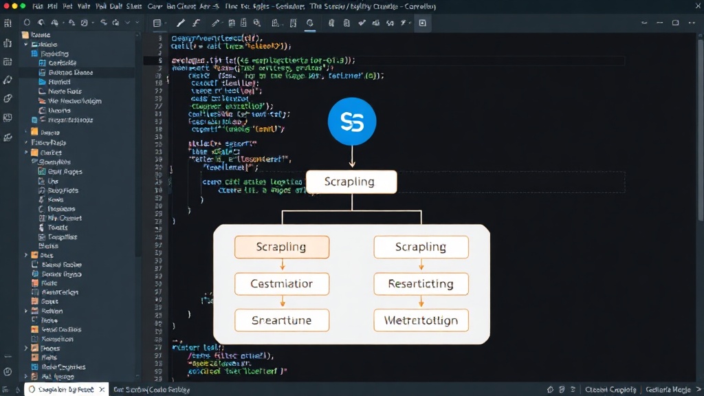 Diagram showing Scrapling's architecture and its integration with Claude Code's MCP