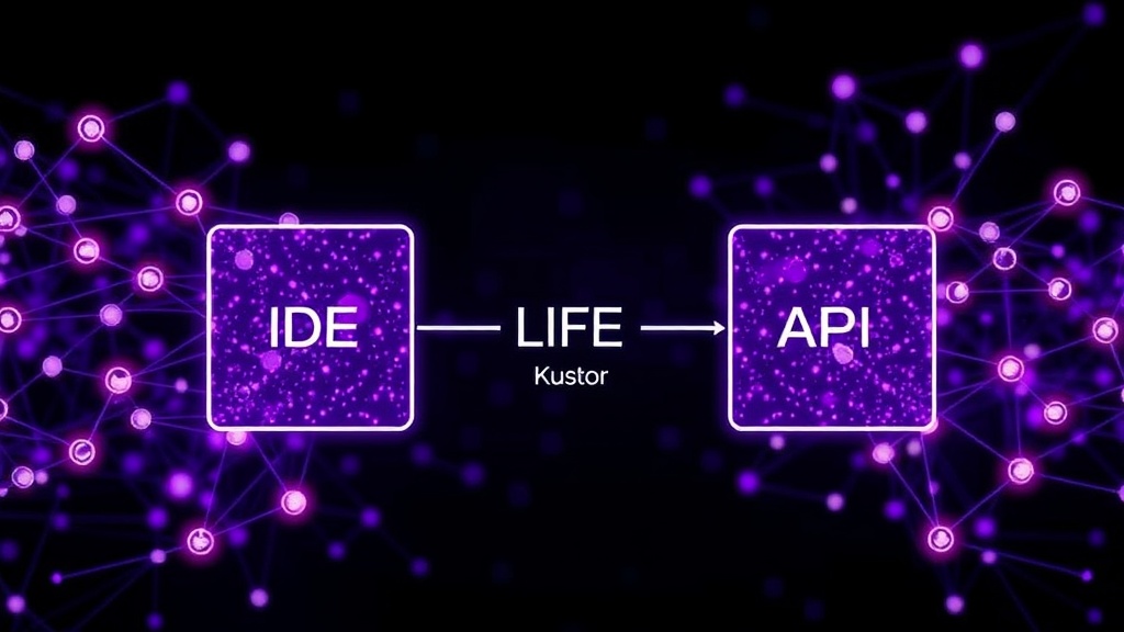Diagram illustrating Kotro's position between IDE and LLM API