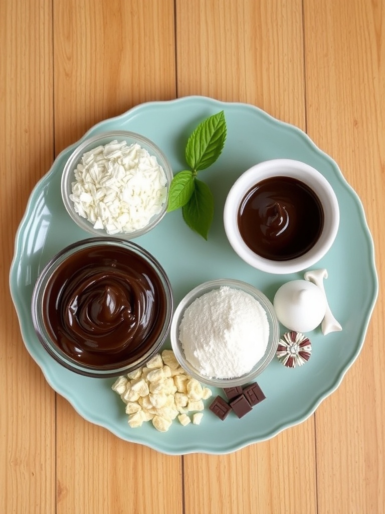 tarte chocolat poire ingredients