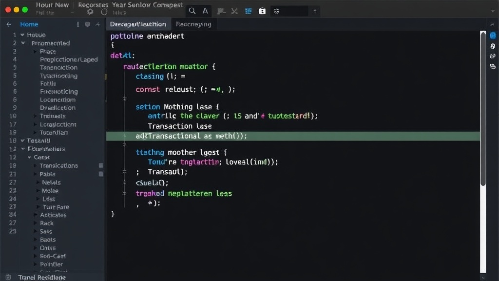 Java code snippet illustrating a @Transactional method calling another method within the same class