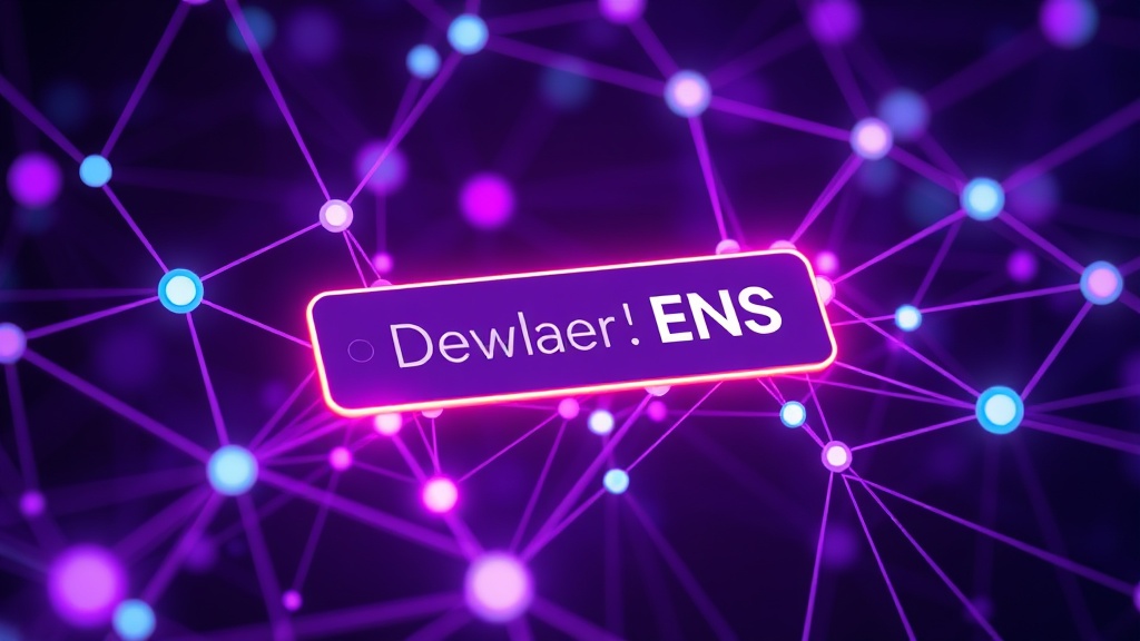 Developer's ENS domain name displayed in a web3 wallet interface